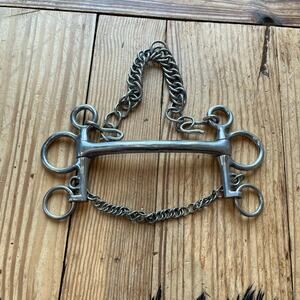 Mullen Mouth Tom Thumb Pelham Bit 5”